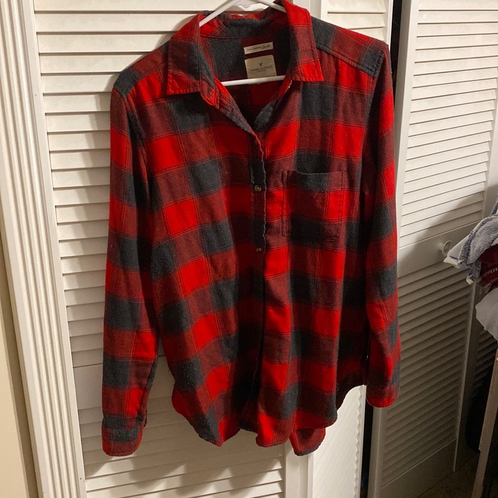 American Eagle Boyfriend fit flannel